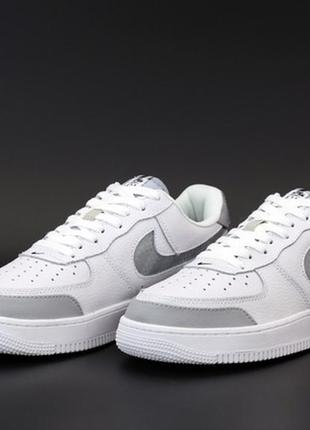 Кросівки кеді nike air force reflective кросівки, кеди3 фото