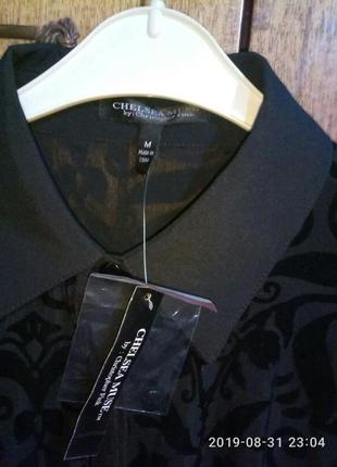 Шикарная фирменная блуза рубашка 46-48р8 фото