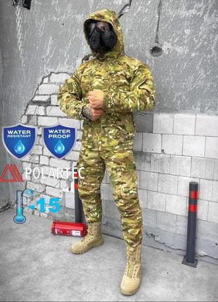Костюм зимовий армійський тактичний гірка мультикам, зимовий костюм гірка1 фото