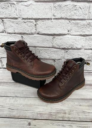 Ботинки dr.martens tipton оригинал кожа 41р.26-26.5см.