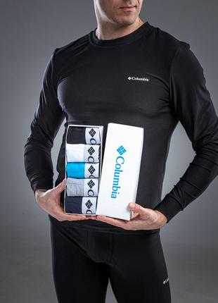 Трусы 5шт мужские боксеры  коламбия боксеры columbia u78