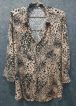 Женская блуза из вискозы 50-52-54 размера5 фото