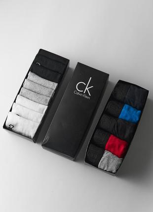 Трусы 5шт + 9пар носков кельвин calvin klein ck 3d u83