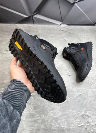 Ботинки зимние кожаные в стиле timeberland