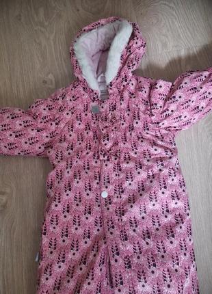 Комбінезон lenne зима для дівчинки 74р