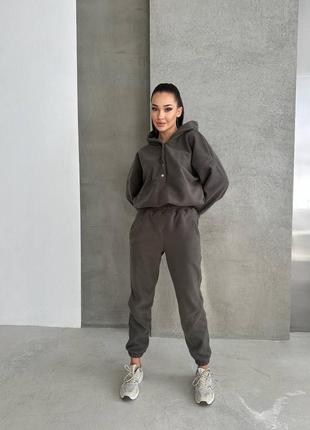 Женский спортивный костюм тедди флисовый, элегантный спортивный костюм тенды флисовый,плюшевый костюм, прогулочный костюм двойка