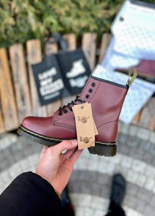 Черевики dr.martens 1460 cherry5 фото