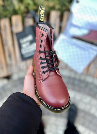 Черевики dr.martens 1460 cherry8 фото