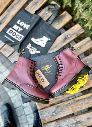 Черевики dr.martens 1460 cherry3 фото