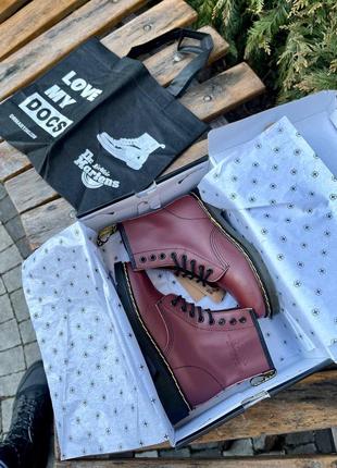 Черевики dr.martens 1460 cherry7 фото