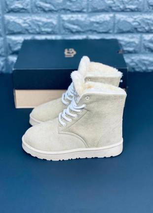 Черевики жіночі ugg australia зимові високі черевики угг уггі повсякденні6 фото