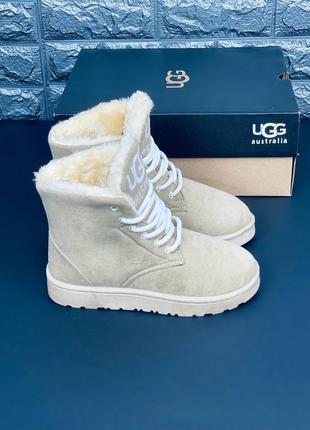 Ботинки женские ugg australia зимние высокие ботинки угг угги повседневные7 фото