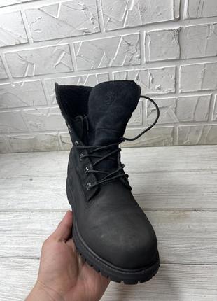 Зимові черевики timberland waterproof хутро