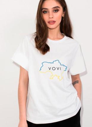 Футболка vovk🩵💛