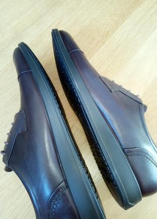 Кожаные туфли эко ecco lisbon (802074) /розм. 42, 44 оригинал5 фото