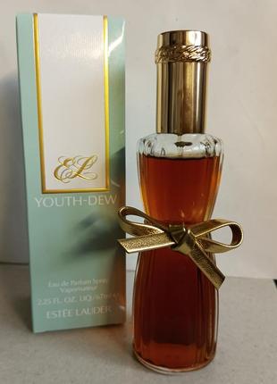 Estee lauder youth-dew parfum 1 ml жіночий орігінал.2 фото