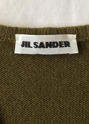 Кашемировое платье jil sander.8 фото