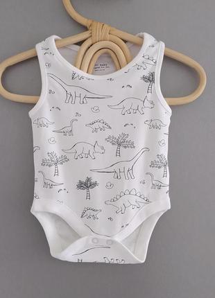 Боди-майка для мальчика 0-2мисси