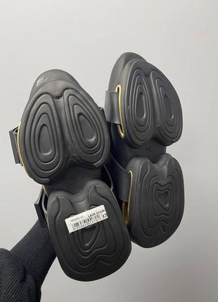 Кроссовки balmain b-bold sneakers low ‘black gold’7 фото