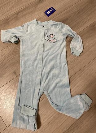 Слип велюровый