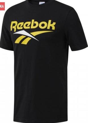 Футболка чоловіча оригінал big logo reebok ec4520