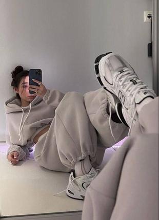 Теплий спортивний костюм на флісі