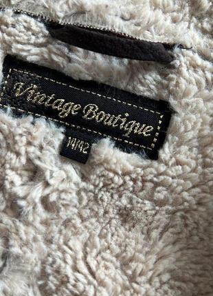 🍂трендовая укороченная куртка косуха авиатор vintage boutique хс-с4 фото