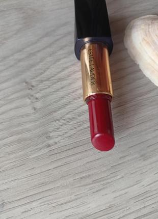 Помада estee lauder envy 350 vengeful red тестер1 фото