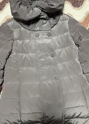 Куртка»sisley” пуховая очень хорошего качества.2 фото