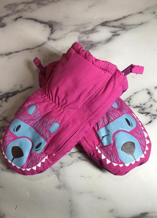 Непромокаючі рукавички на 1-2 роки1 фото