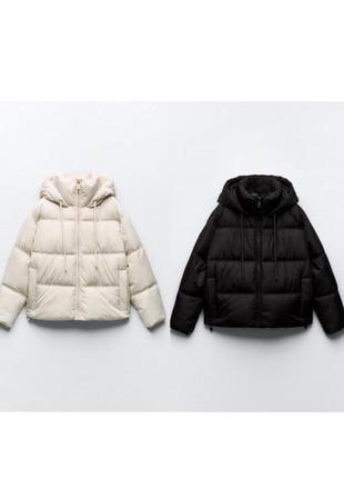 Куртка пуфер zara