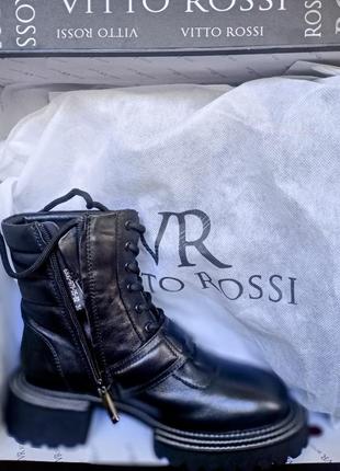 Шкіряні черевики vitto rossi3 фото