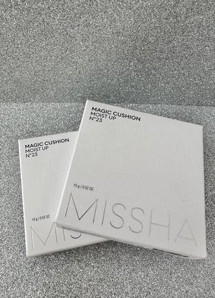 Зволожуючий кушон missha magic cushion moist up spf50 +/pa +++1 фото