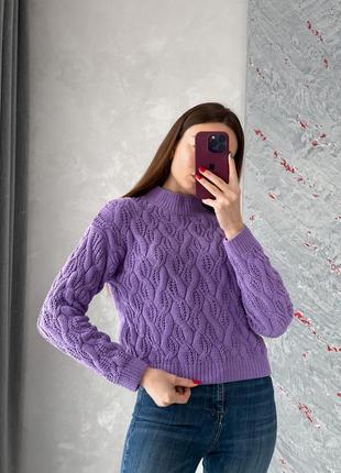 Фіолетовий свитер