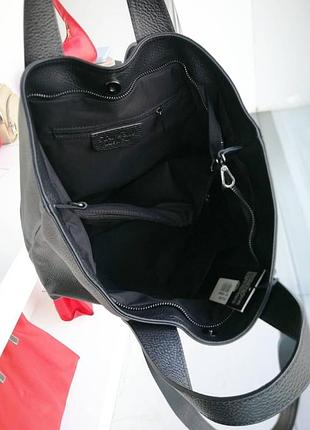 Сумка шоппер кожа италия