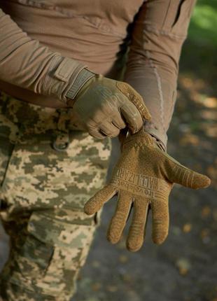 Літні повнопалі рукавиці wallizard tactical coyote