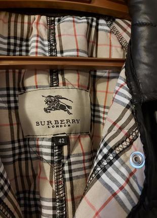 Демисезонная стеганая куртка burberry оригинал2 фото