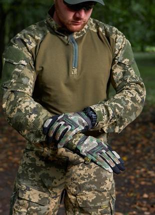 Перчатки полнопалые mechanix m-pact multicam