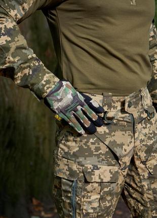 Рукавиці повнопалі mechanix m-pact multicam3 фото