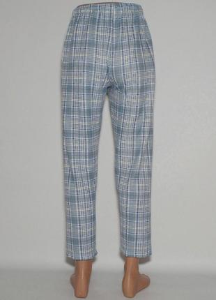 Мужские пижамные брюки в клетку5 фото