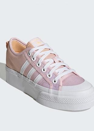 Кросівки, кеди adidas nizza platform shoes orange ig5050