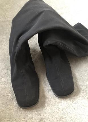 Актуальні чоботи сапоги чулки квадратний мис peter kaiser