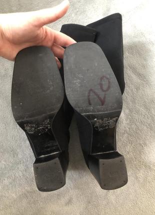 Актуальні чоботи сапоги чулки квадратний мис peter kaiser