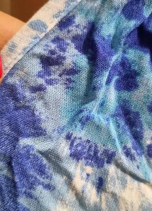 Летний голубой сарафан с вискозв,натуральный вискозный сарафан на лето5 фото