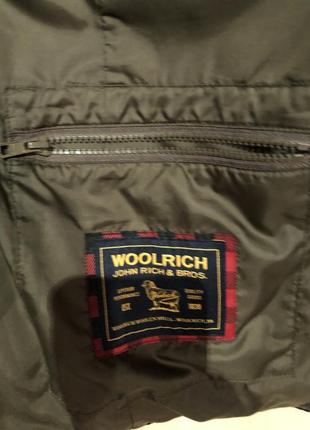 Пуховик. парка.пуховое пальто woolrich.до -40с. оригинал7 фото