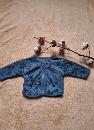 Кофта на замке disney primark 0-3 мес 62 см