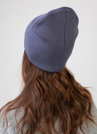 Красивая женская шапка шерстяная шапка модная шапка 2023 женские шапки вязаная шапка набор комплект зимова шапка ангоровая шапка2 фото