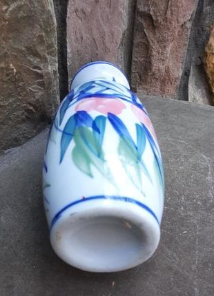 Фарфоровая интерьерная ваза для цветов.9 фото