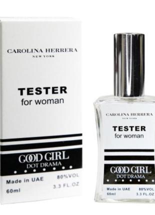 Carolina herrera good girl dot drama