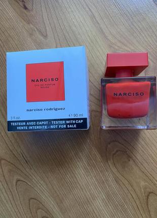 Женские духи narciso rodriguez narciso rouge (тестер) 90 ml.